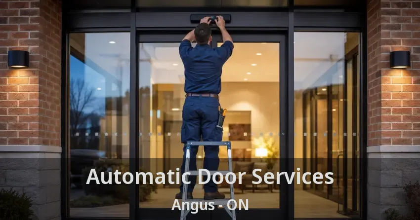 Automatic Door Services Angus - ON
