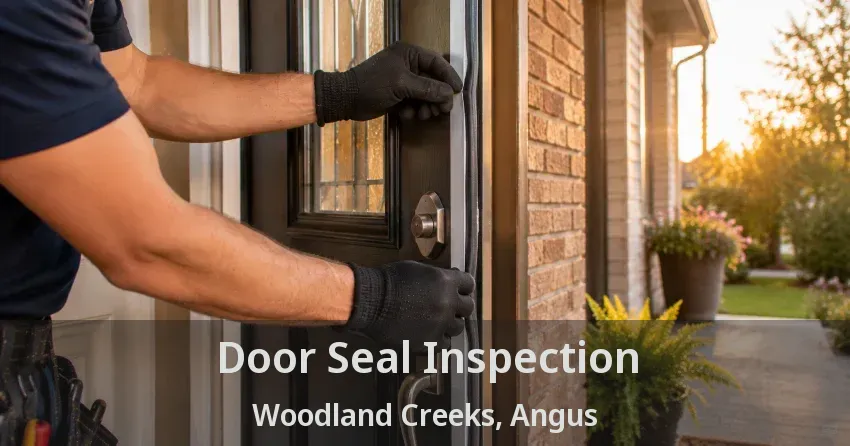 Door Seal Inspection Woodland Creeks, Angus - ON