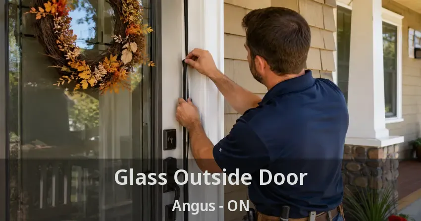 Glass Outside Door Angus - ON