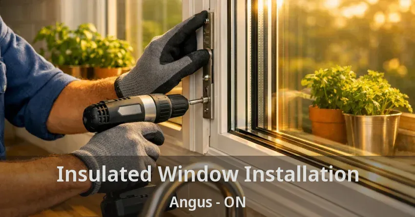 Insulated Window Installation Angus - ON