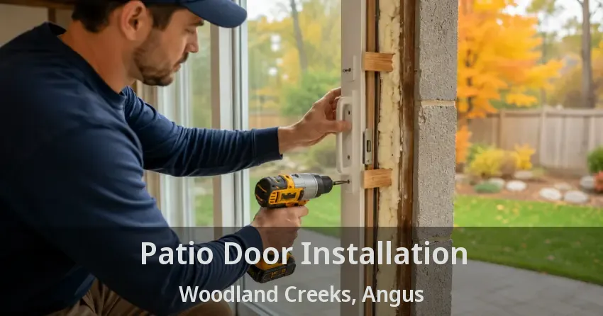 Patio Door Installation Woodland Creeks, Angus - ON