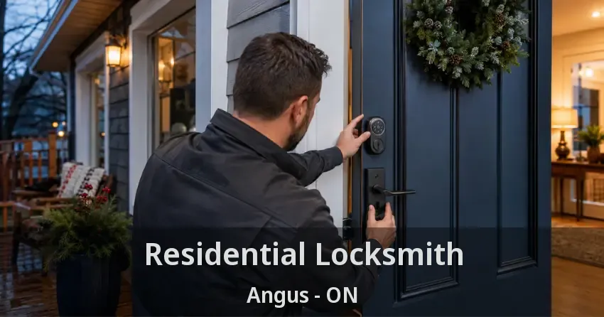Residential Locksmith Angus - ON