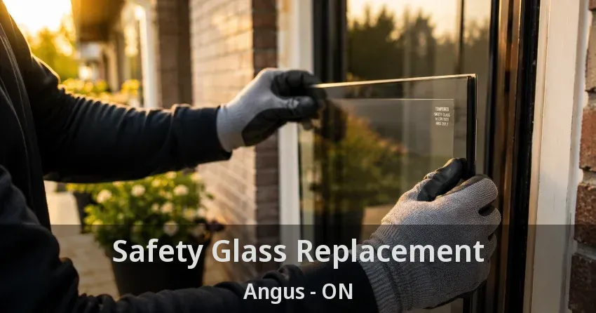 Safety Glass Replacement Angus - ON