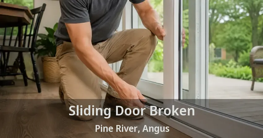 Sliding Door Broken Pine River, Angus - ON