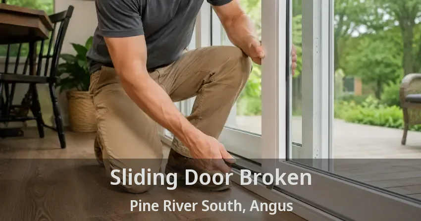 Sliding Door Broken Pine River South, Angus - ON