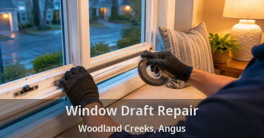 Window Draft Repair Woodland Creeks, Angus - ON