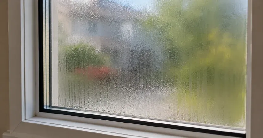 technician installing replacement insulated glass unit in Angus