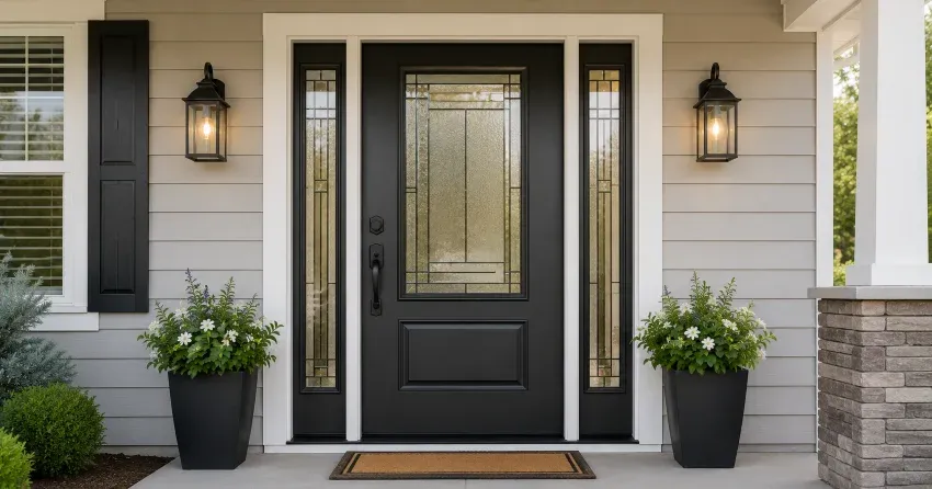 full door replacement installation in Angus